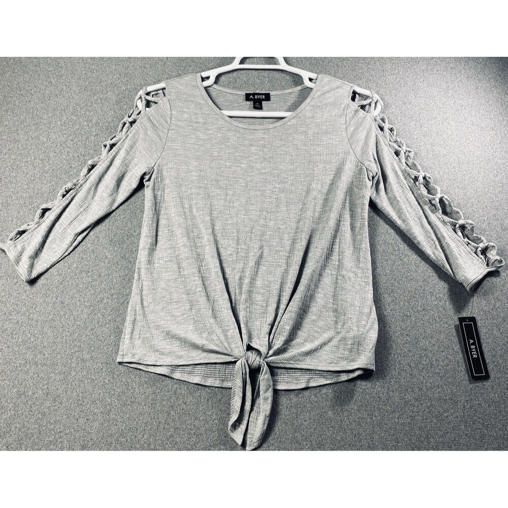 A.Bayer Women Top Long Sleeves Size M NWT